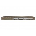 IP-COM Networks G5328P-24-410W switch Gestionado L3 Gigabit Ethernet (10/100/1000) Energía sobre Ethernet (PoE) 1U Negro