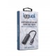 iggual Adaptador USB-A a RJ45 Gigabit Silver