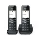 Gigaset COMFORT 550 duo Teléfono analógico Identificador de llamadas Negro