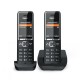 Gigaset COMFORT 550 duo Teléfono analógico Identificador de llamadas Negro