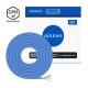 AISENS Cable de Red RJ45 LSZH CPR Dca CAT.6 UTP AWG24, Azul, 100 m