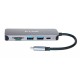 D-Link DUB-2325 hub de interfaz USB Tipo C 5000 Mbit/s Gris