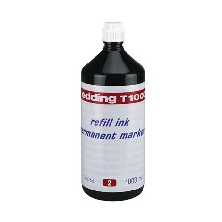 Edding T 1000 recambio para marcador Rojo 1000 ml 1 pieza(s)