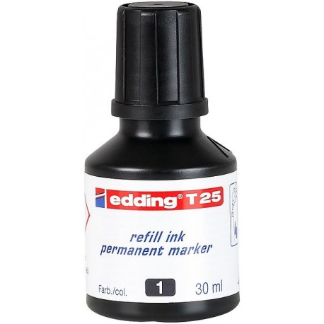 Edding T 25 recambio para marcador Negro 30 ml 1 pieza(s)