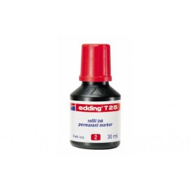 Edding T-25 recambio para marcador Rojo 30 ml 1 pieza(s)