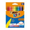 BIC KIDS Plastidecor Negro, Azul, Marrón, Oro, Verde, Azul claro, Verde claro, Naranja