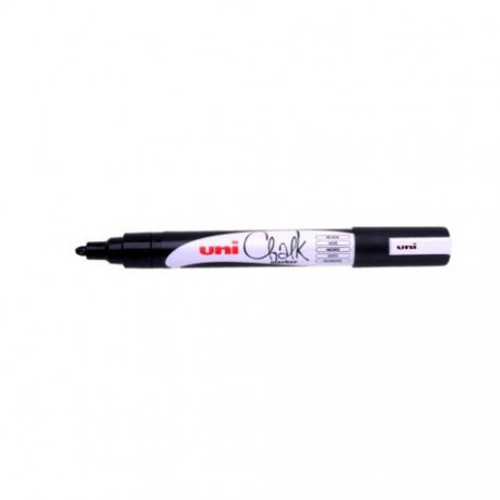 Uni-Ball Chalk marcador de tiza Medio Negro