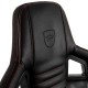 noblechairs EPIC Asiento acolchado Respaldo acolchado silla de oficina y de ordenador - NBL-PU-RED-002