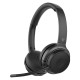 V7 HB600S auricular y casco Auriculares Inalámbrico Diadema Llamadas/Música USB Tipo C Bluetooth Base de carga Negro