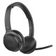 V7 HB600S auricular y casco Auriculares Inalámbrico Diadema Llamadas/Música USB Tipo C Bluetooth Base de carga Negro