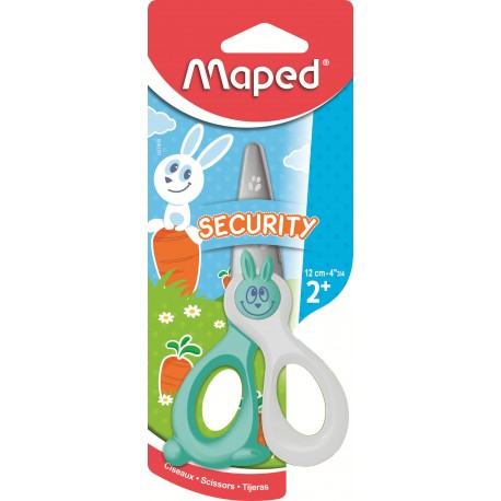 Maped 037800 tijera de escritorio y manualidades Tijeras de manualidades Corte recto Multicolor