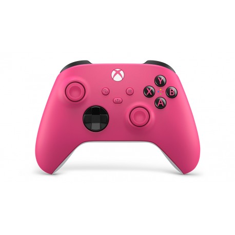 Microsoft QAU-00083 mando y volante Rosa, Blanco Bluetooth Gamepad Analógico