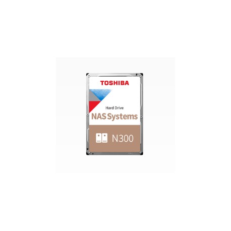 Toshiba N300 NAS 3.5'' 8000 GB Serial ATA III - HDWG480UZSVA