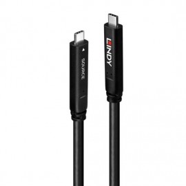 Lindy 43333 cable USB 10 m USB 3.2 Gen 1 (3.1 Gen 1) USB C Negro