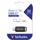 Verbatim Store 'n' Go unidad flash USB 64 GB USB Tipo C 3.2 Gen 1 (3.1 Gen 1) Negro