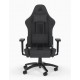 SILLA CORSAIR GAMING TC100 RELAXED Leatherette FABRIC GRIS/NEGRA CF-9010052-WW