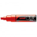 Uni-Ball PWE-8K marcador de tiza Cincel Rojo 1 pieza(s)