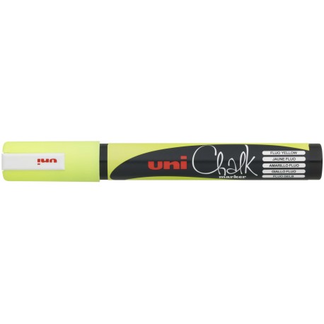 Uni-Ball Chalk marcador de tiza Amarillo 1 pieza(s)