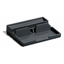 Durable Varicolor organizador para cajón de escritorio Plástico, Caucho Carbón vegetal