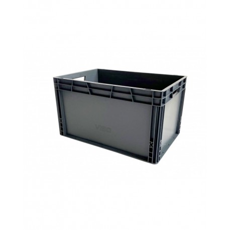 Viso E6432/21 caja de almacenaje Bandeja de almacenamiento Rectangular Polipropileno (PP) Gris