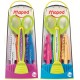 Maped 601005 tijera de escritorio y manualidades Tijeras de manualidades Corte con forma Multicolor