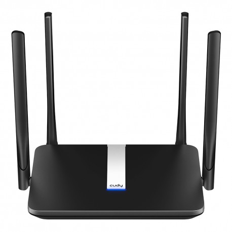 Cudy LT500 router inalámbrico Ethernet rápido Doble banda (2,4 GHz / 5 GHz) 4G Negro