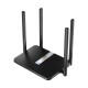 Cudy LT500 router inalámbrico Ethernet rápido Doble banda (2,4 GHz / 5 GHz) 4G Negro