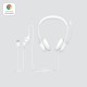 Logitech H390 Auriculares Alámbrico Diadema Oficina/Centro de llamadas USB tipo A Blanco