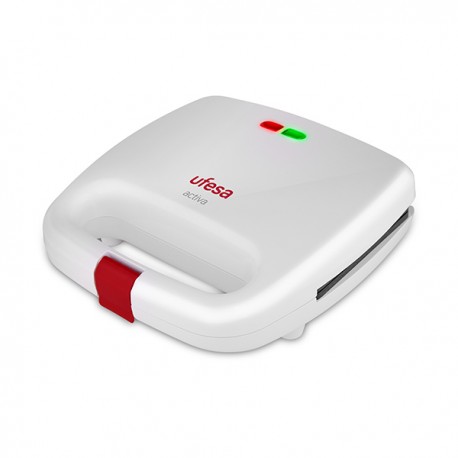 Ufesa SW7850 activa sandwichera 750 W Rojo, Blanco