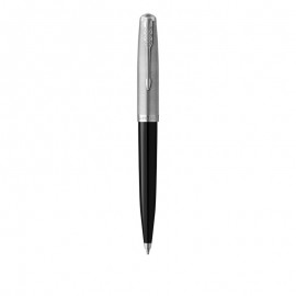 Parker 51 Negro Bolígrafo de punta retráctil con mecanismo de giro Medio 1 pieza(s)