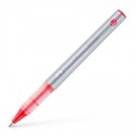 Faber-Castell 348126 bolígrafo de punta redonda Bolígrafo retráctil con clip Rojo 1 pieza(s)