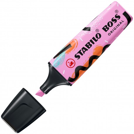 STABILO BOSS ORIGINAL marcador 1 pieza(s) Punta de cincel Fucsia