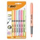 BIC 992561 marcador 6 pieza(s) Punta de cincel Azul claro, Verde claro, Naranja claro, Rosa claro, Violeta, Amarillo