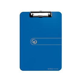 Herlitz 11226396 portapapel Plástico, Poliestireno Azul