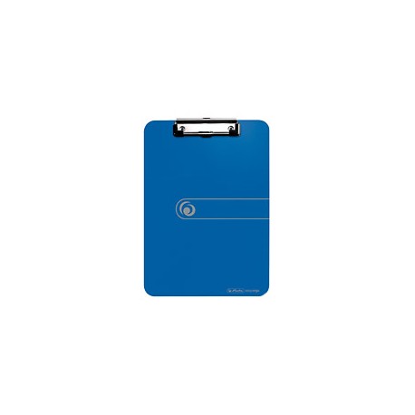 Herlitz 11226396 portapapel Plástico, Poliestireno Azul