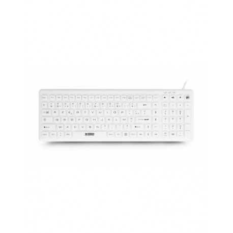 Urban Factory AKB69UF teclado USB QWERTY Español Blanco