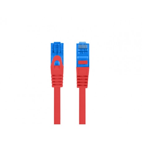 Lanberg PCF6A-10CC-0200-R cable de red Rojo 2 m Cat6a S/FTP (S-STP)