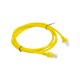 Lanberg PCU6-10CC-0150-Y cable de red Amarillo 1,5 m Cat6 U/UTP (UTP)