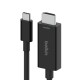 Belkin AVC012bt2MBK 2 m USB Tipo C HDMI Negro