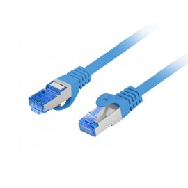 Lanberg PCF6A-10CC-0025-B cable de red Azul 0,25 m Cat6a S/FTP (S-STP)