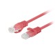 Lanberg PCU6-10CC-0750-R cable de red Rojo 7,5 m Cat6 U/UTP (UTP)