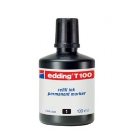 Edding T 100 recambio para marcador Negro 100 ml 1 pieza(s)