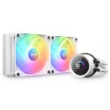 NZXT Kraken 240 RGB Procesador Sistema de refrigeración líquida todo en uno 12 cm Blanco 1 pieza(s)