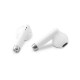 CoolBox AURICULARES BLUETOOTH CON MICROFONO TWS-01 BLANCO True Wireless Stereo (TWS) Dentro de oído Llamadas/Música