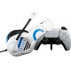 Blade Kratos Auriculares Alámbrico Diadema Juego Azul, Blanco