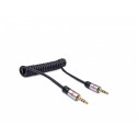 DCU Advance Tecnologic 30701120 cable de audio 1 m 3,5mm Negro