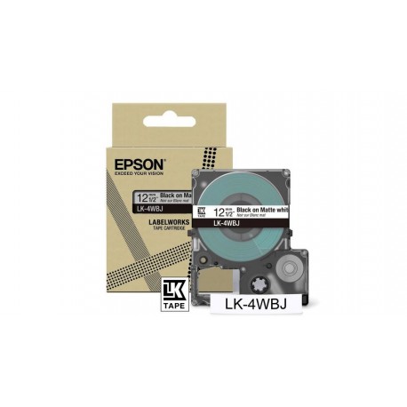 Epson LK-4WBJ Negro, Blanco