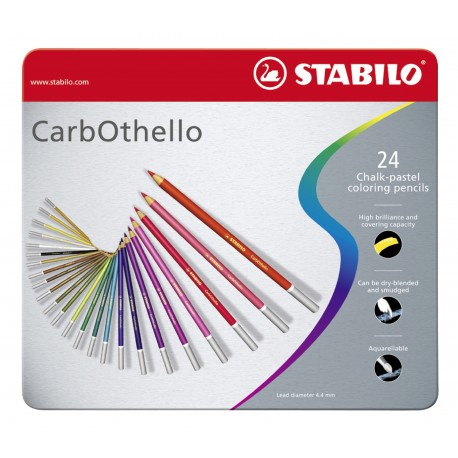 STABILO CarbOthello Multicolor 24 pieza(s)