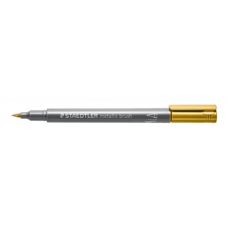 Staedtler 8321 marcador 1 pieza(s) Punta de pincel Oro