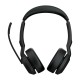 Jabra Evolve2 55 Auriculares Inalámbrico Diadema Oficina/Centro de llamadas Bluetooth Base de carga Negro